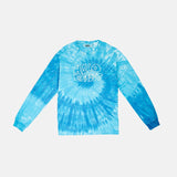 Drop-out Tie Dye Blue Full Sleeve T-Shirt