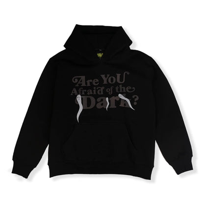 Halo Effect Men's 'Are You Afraid' Reflective Black Hoodie