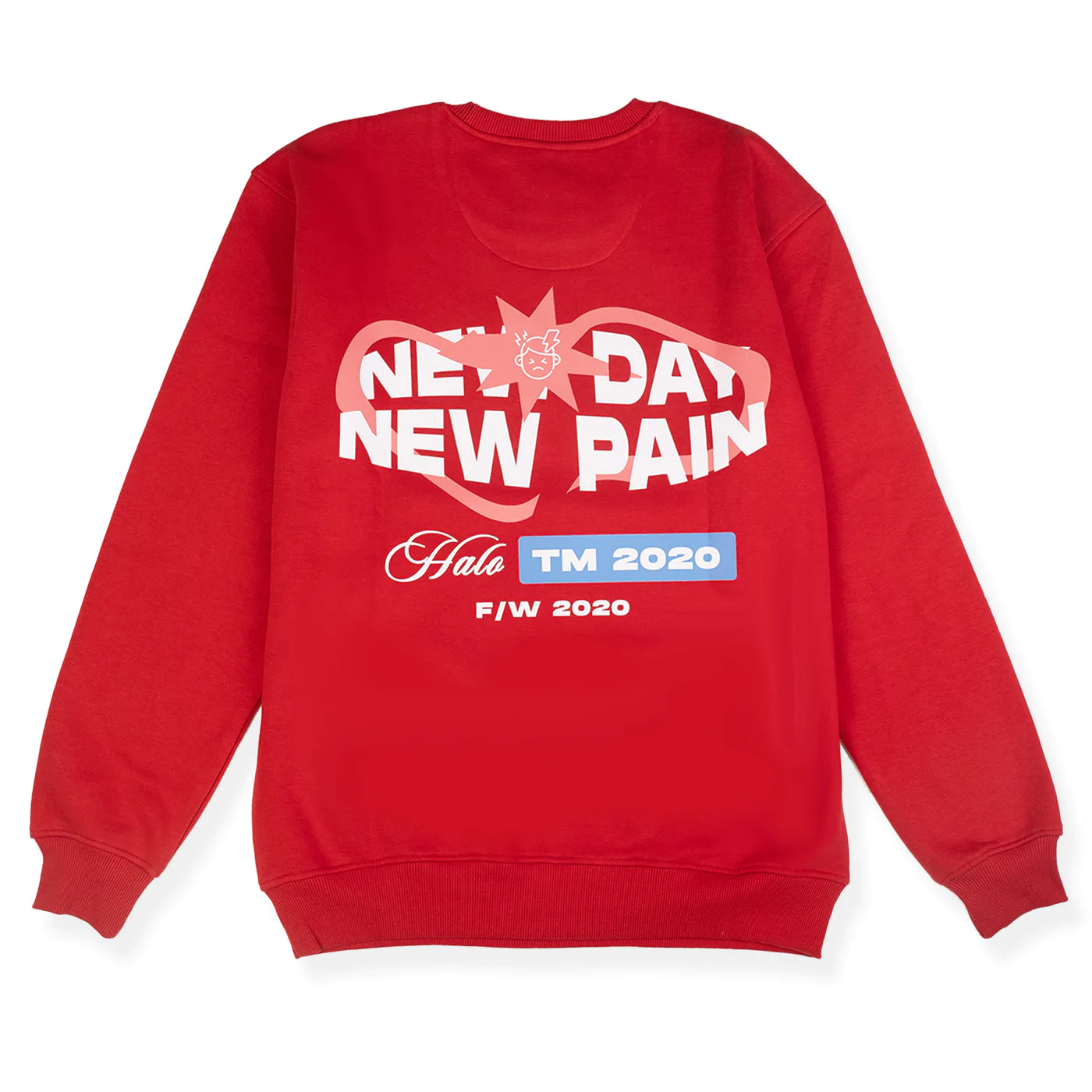 Halo Effect 'New Day New Pain' Red Sweatshirt