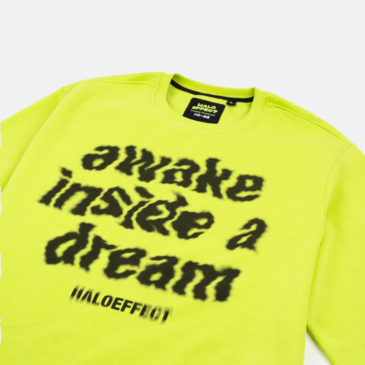 Halo Effect Men's 'Awake Inside a Dream' Yellow T-Shirt