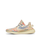 Side view of Adidas Yeezy 350 V2 MX OAT; left pair