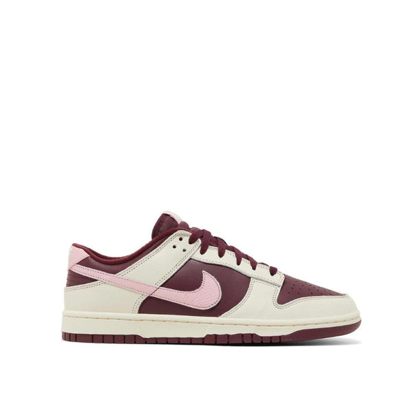 side view of Nike Dunk Low Premium "Valentine's Day"; right pair - reference