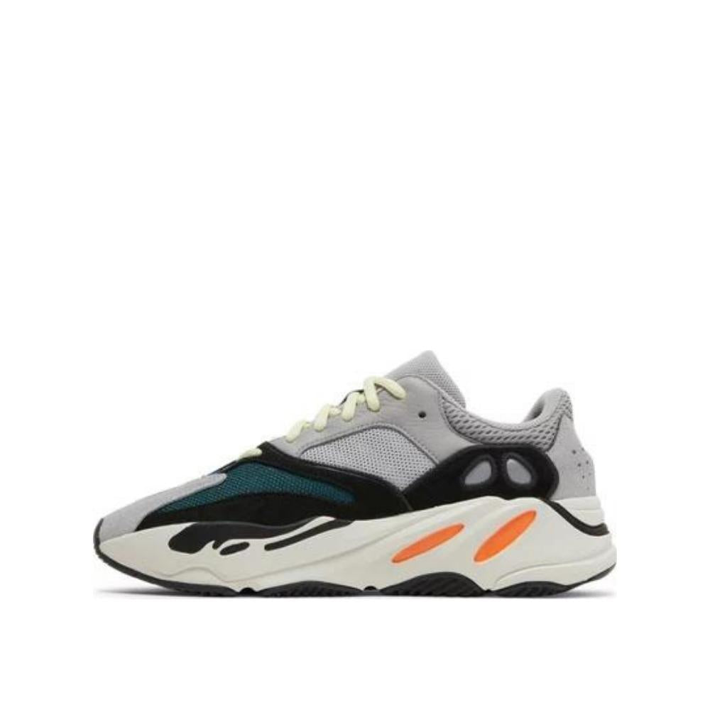 side view of Adidas Yeezy 700 Wave Runner; left pair