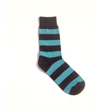 White & Gold Crew Socks