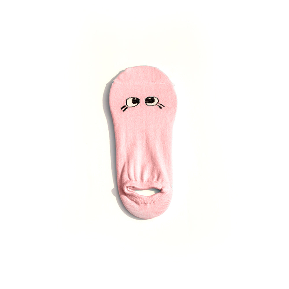 Astro Socks The Eyes Chico Pink Ankle Socks