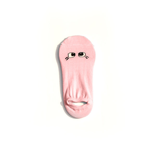 Astro Socks The Eyes Chico Pink Ankle Socks - reference