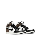 Angled view of Air Jordan 1 High Dark Mocha