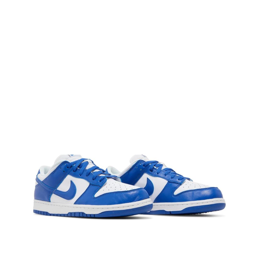 angled view of Nike Dunk Low Retro SP 'Kentucky'