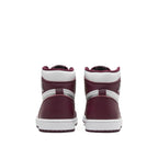 Back view of Air Jordan 1 High Bordeaux