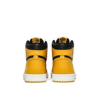 Back view of Air Jordan 1 High Pollen