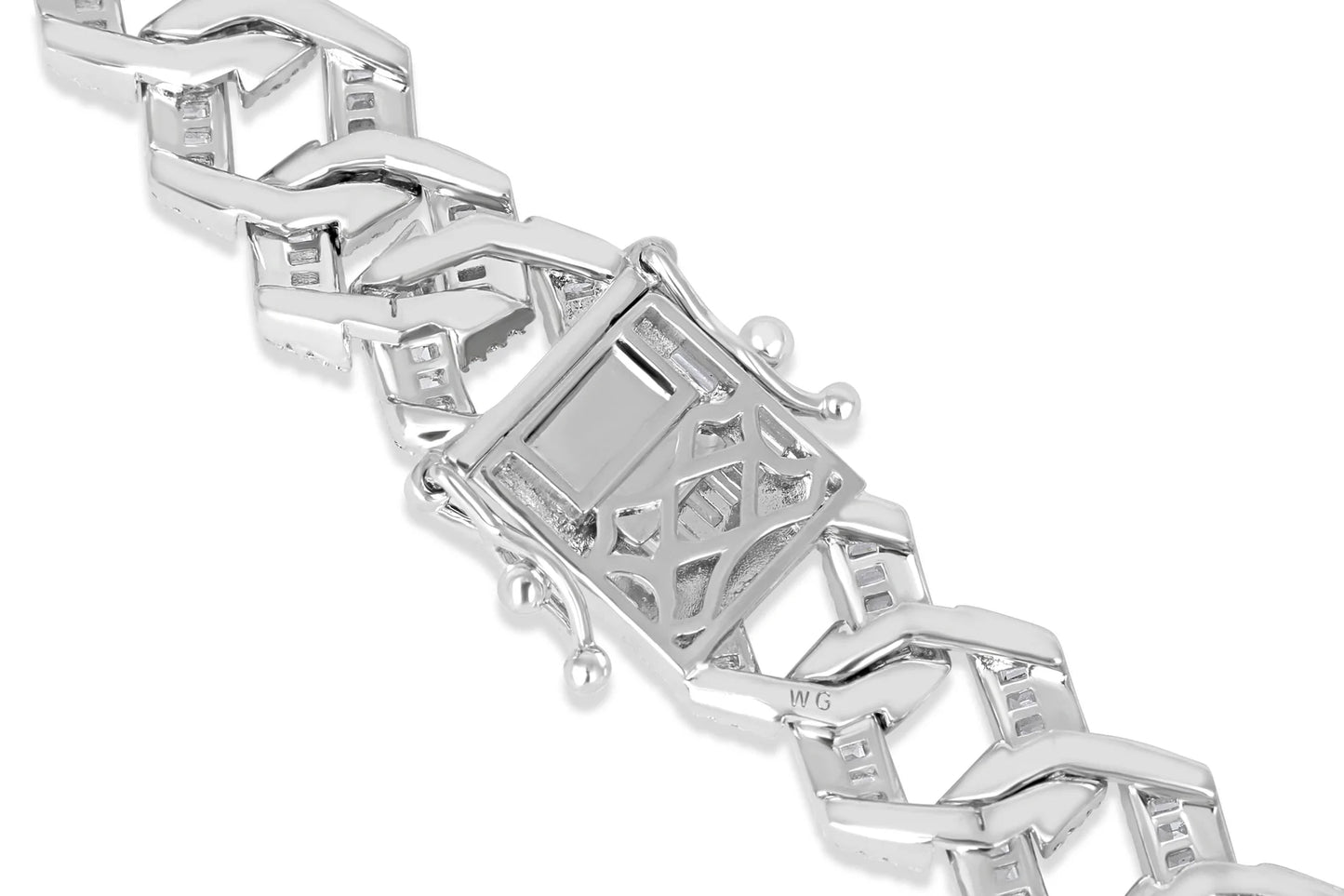 WrapGame Baguette Prong Chain