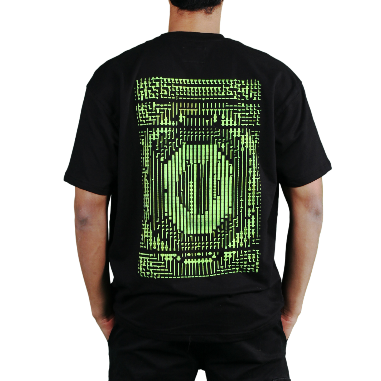 KNN Calcutta 'Cyberpunk; Black' Oversize T-Shirt