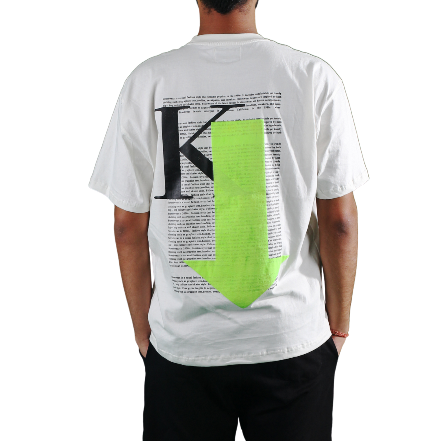KNN Calcutta '2nd Look' Highlighted Oversize T-Shirt