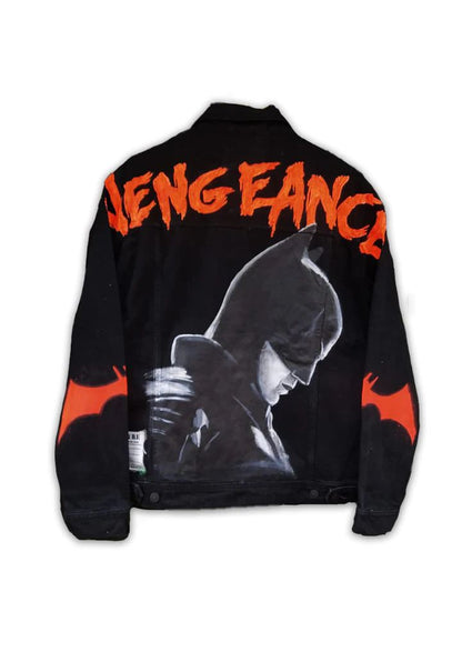 Valkyre Clothing Unisex 'Batman Vengeance' Denim Jacket