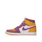 Side view of Air Jordan 1 High Brotherhood, left to right