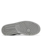 Bottom sole view of Air Jordan 1 Low 'Shadow Toe'