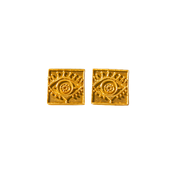 Michelle Alexander 'Aletheia' Evil Eye Earrings - reference