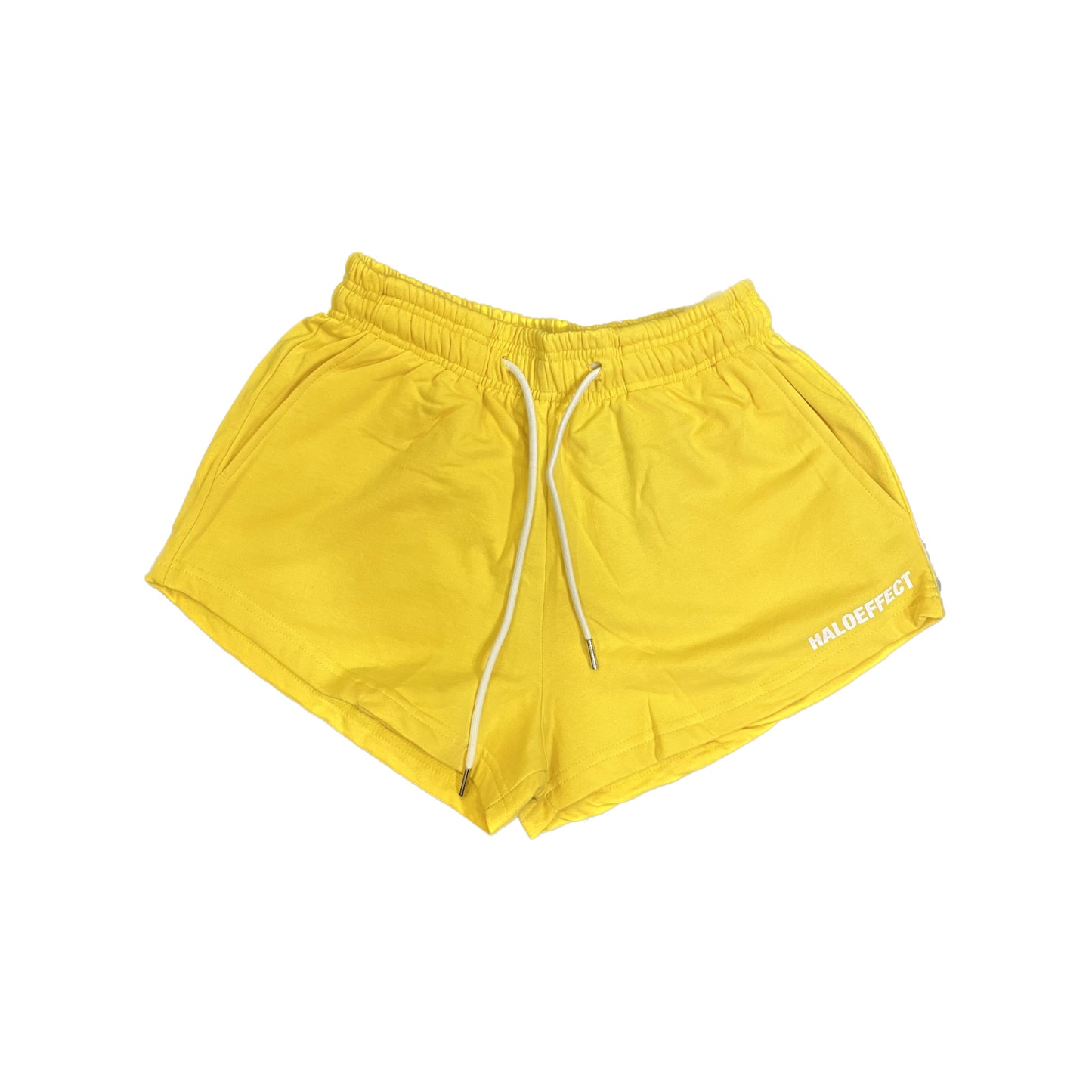 Halo Effect University Sweat Shorts - Yellow (Women)