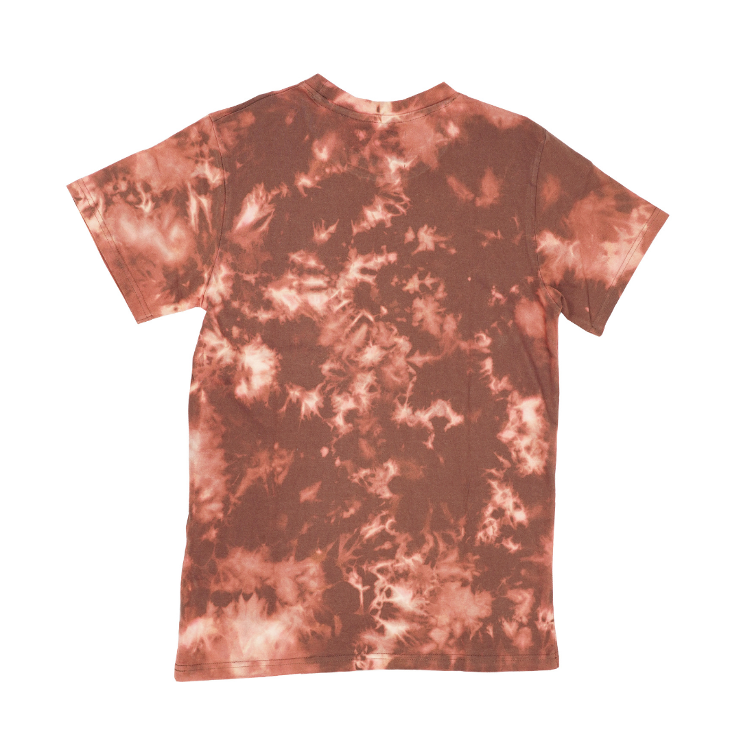Bomaachi Black and Red Tie Dye T-Shirt