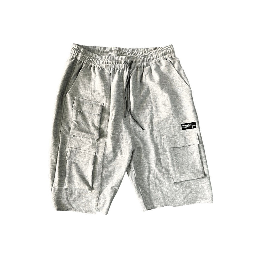 WalaWali Grey Utility Shorts