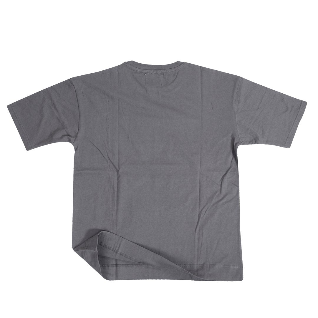 Bomaachi Oversized Blank Grey Longline T-Shirt