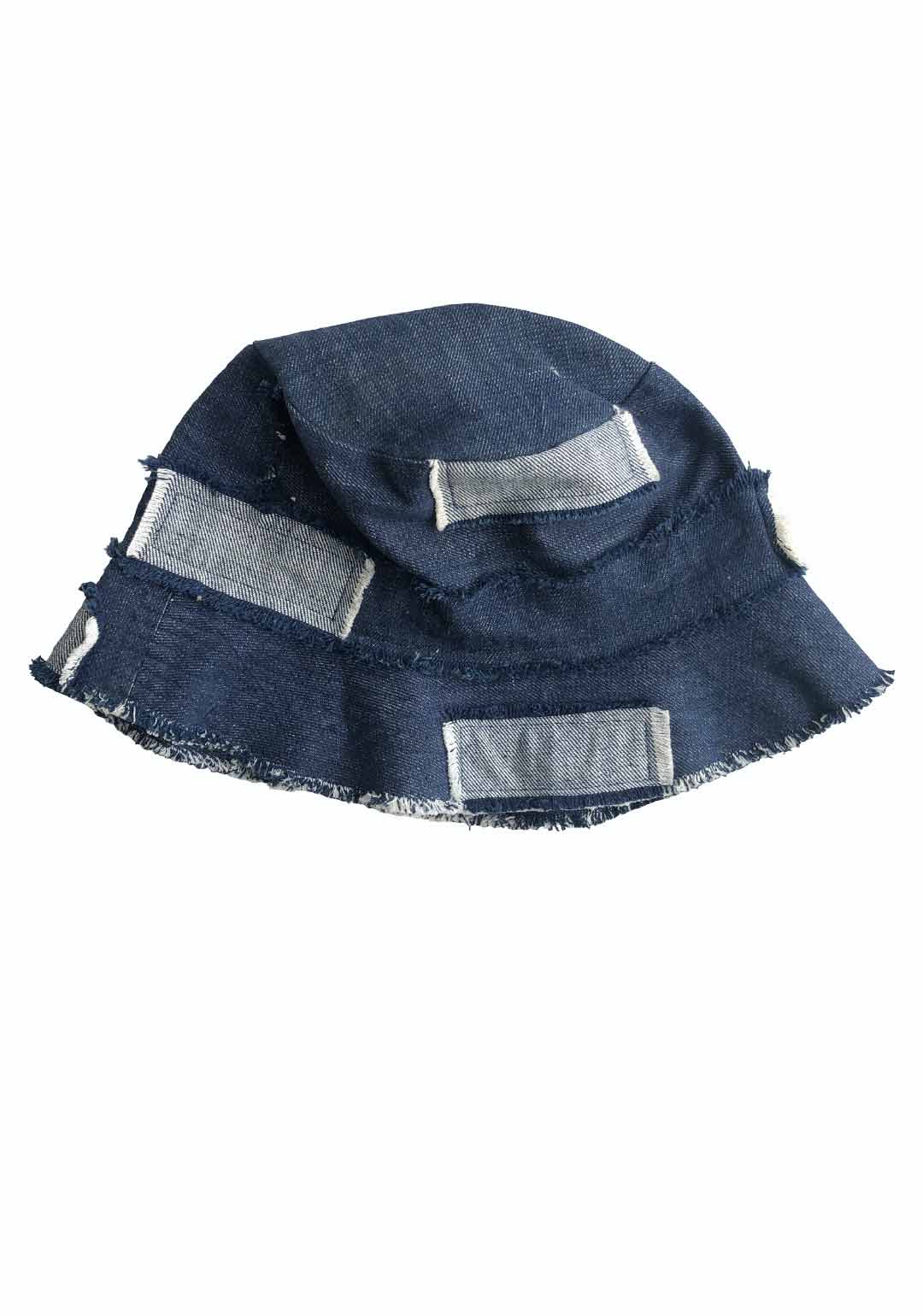 WalaWali Denim Patch Bucket Hat