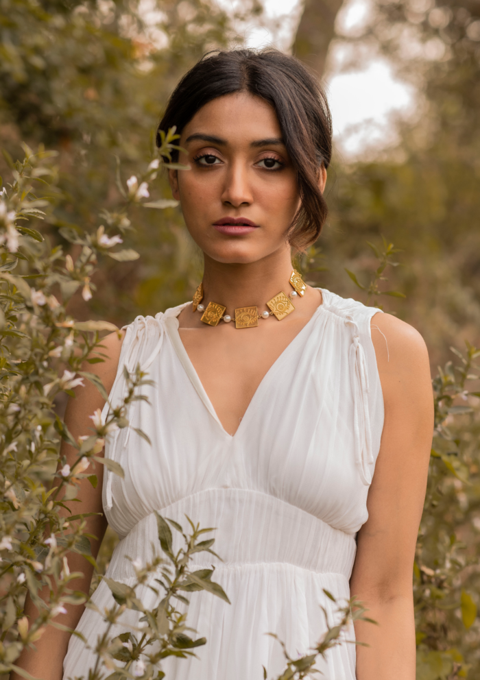 Michelle Alexander 'Selene' Evil Eye Necklace