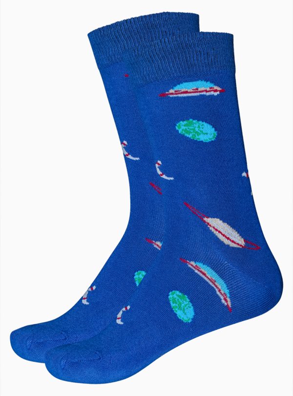 Astro Socks Space-Y Crew Socks