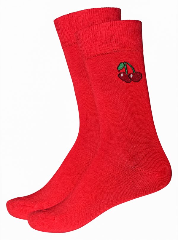 Astro Socks Cherry on the Top Crew Socks