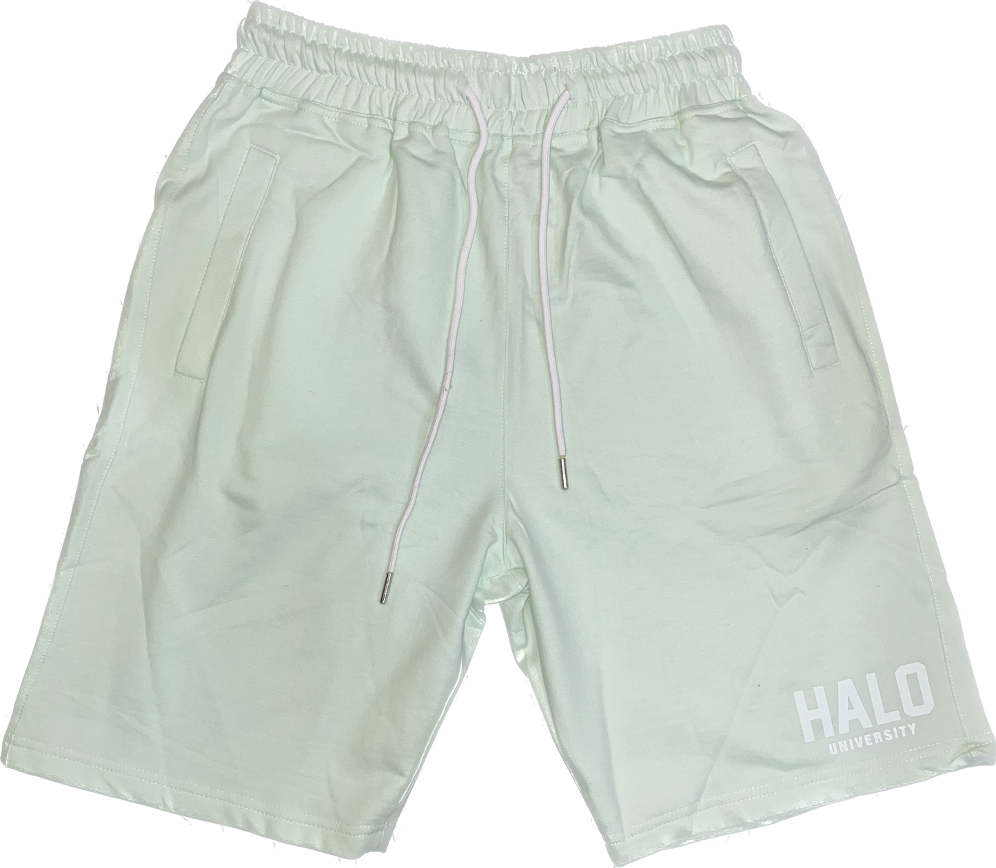 Halo Effect University Sweat Shorts - Mint (Men)
