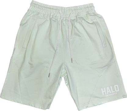 Halo Effect University Sweat Shorts - Mint (Men)