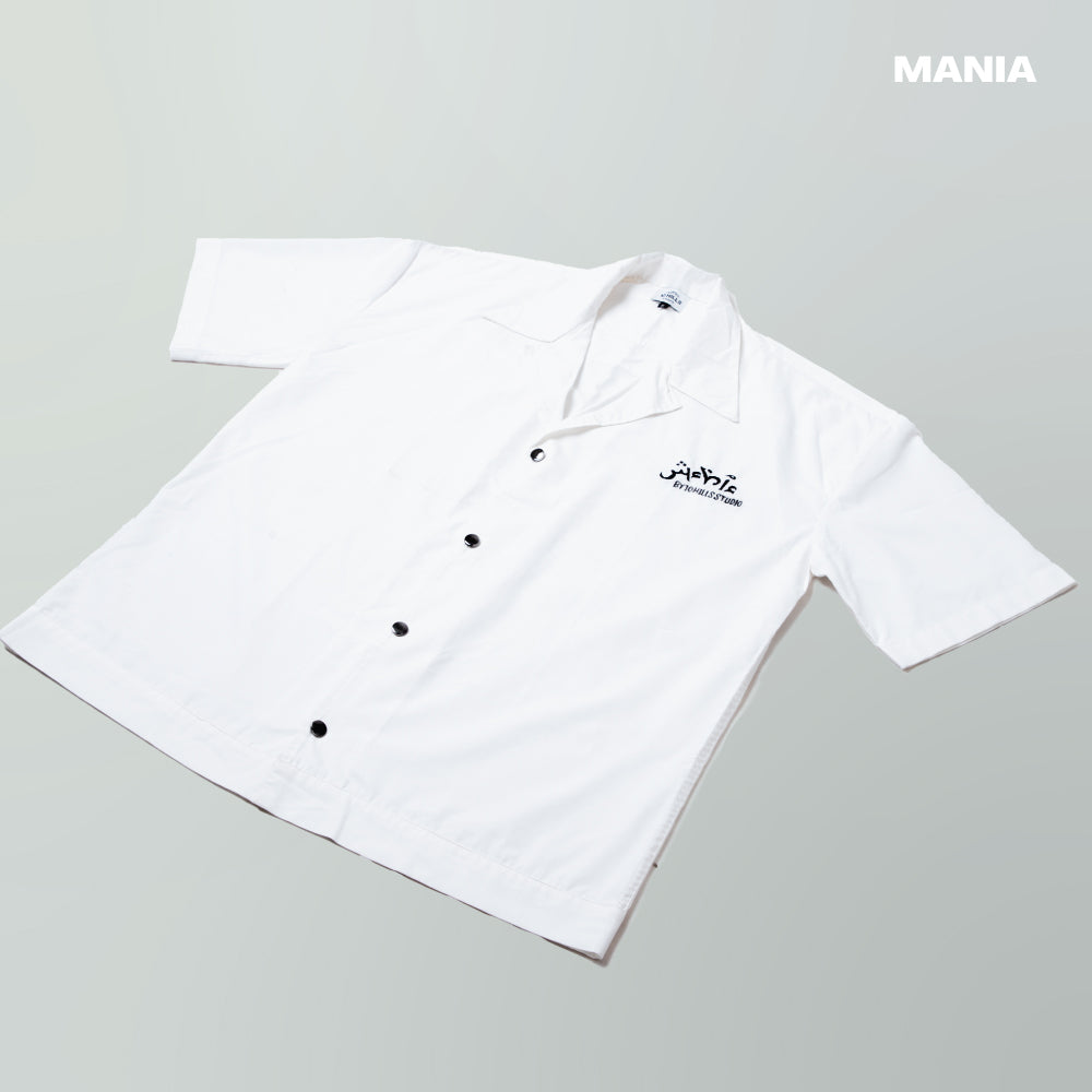 Mania Unisex Oversized Collared Shirt