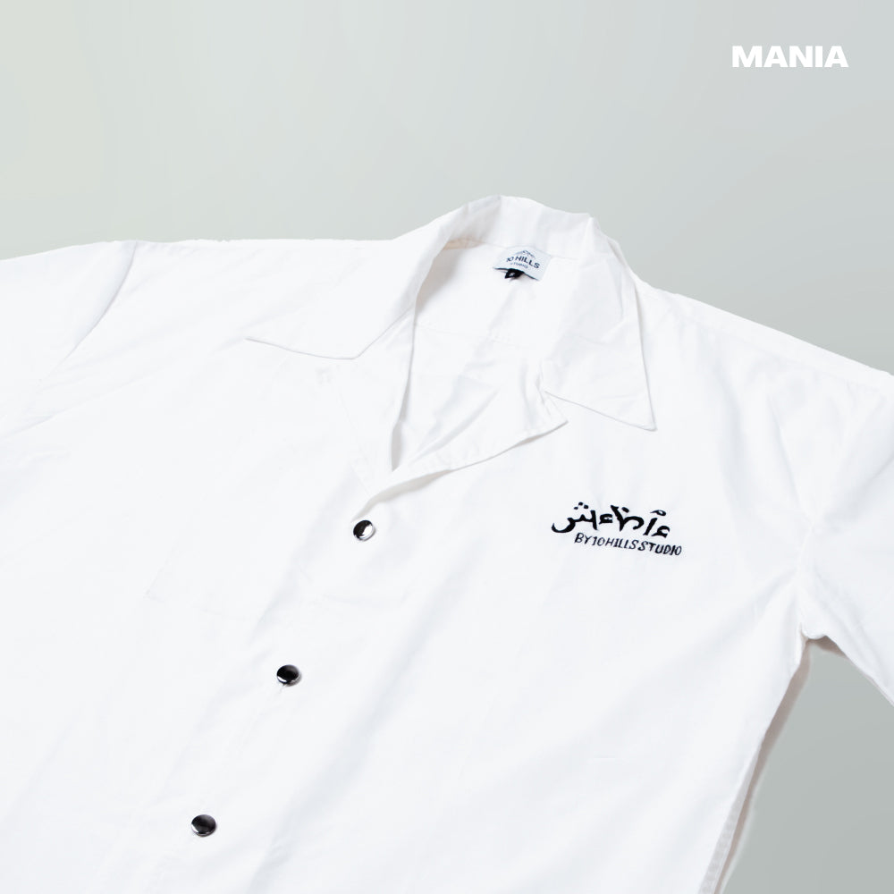 Mania Unisex Oversized Collared Shirt