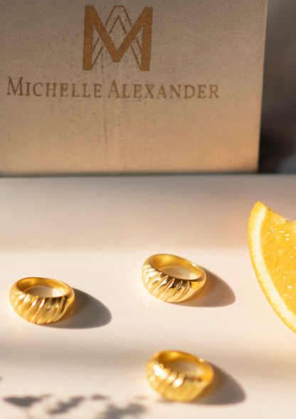 Michelle Alexander 'Marie' Croissant Ring