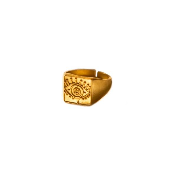 Michelle Alexander 'Thalia' Evil Eye Ring - reference