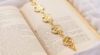 Michelle Alexander 'Signature' Logo Bracelet