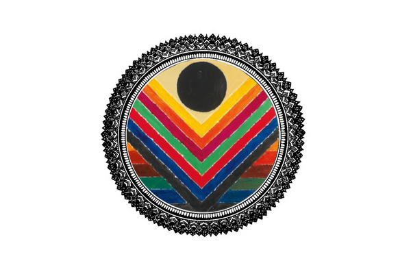 Mandalas by Divrisht 'Panchtatva Inspired' Postcard - reference