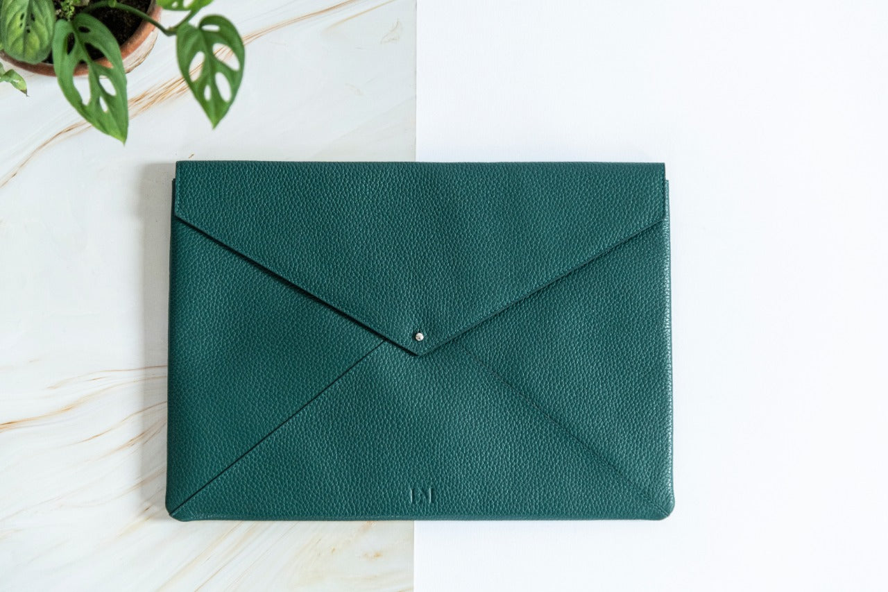 Le Mira 'The Origami' Genuine Leather Laptop Cover