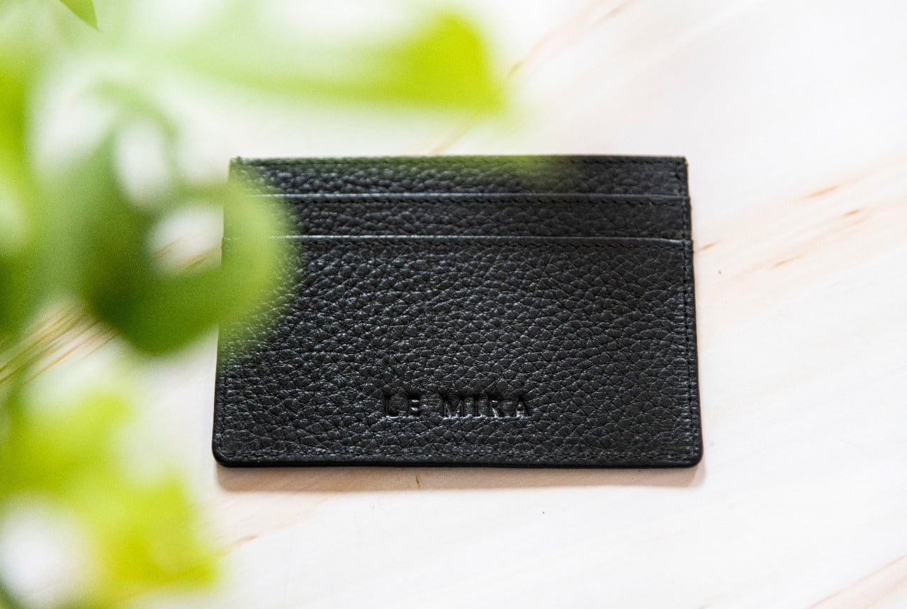 Le Mira 'The Mini' Genuine Leather Cardholder