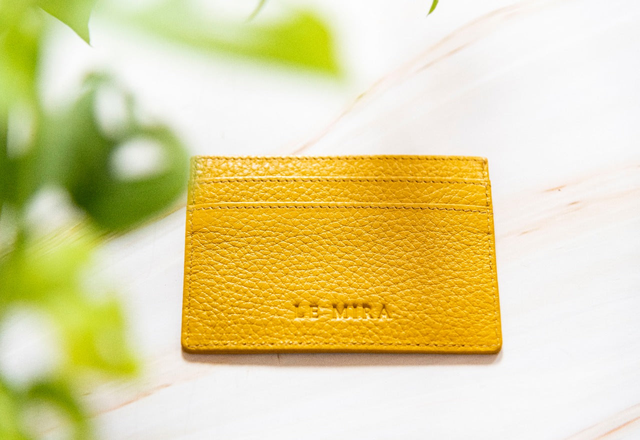 Le Mira 'The Mini' Genuine Leather Cardholder