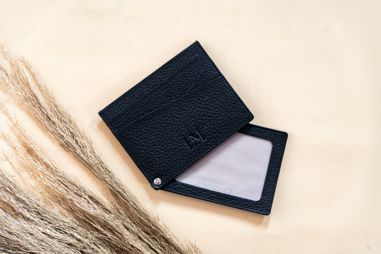 Le Mira 'The Twist' Genuine Leather Cardholder