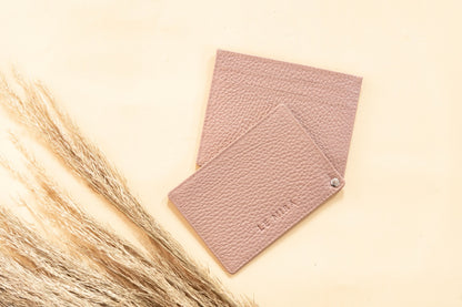 Le Mira 'The Twist' Genuine Leather Cardholder