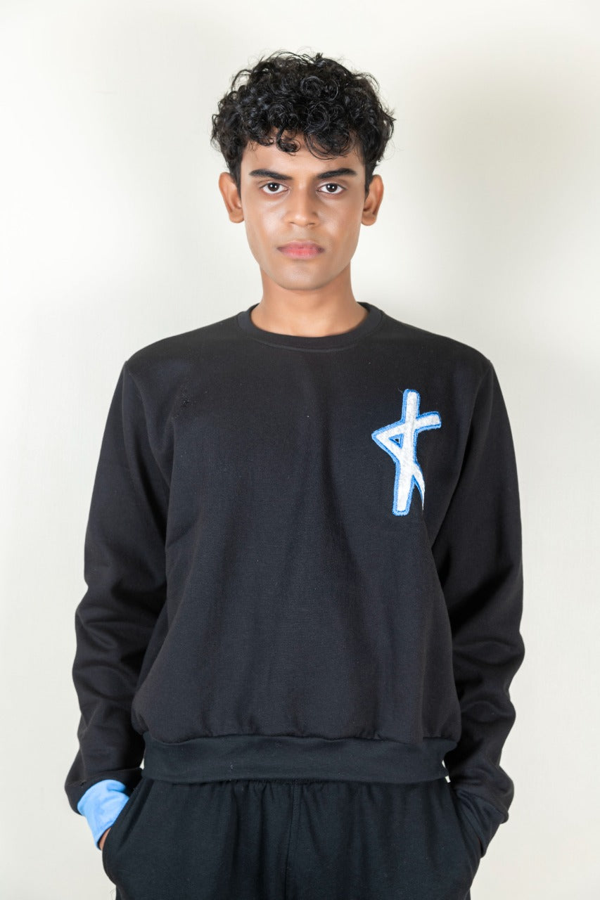 KNN Calcutta Unisex Black '005' Sweatshirt