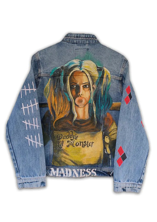 Valkyre Clothing Women's 'Harley Quinn' Denim Jacket