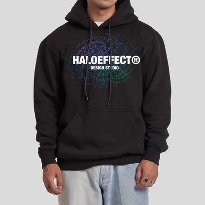 Halo Effect Unisex 'Galaxy' Black Hoodie