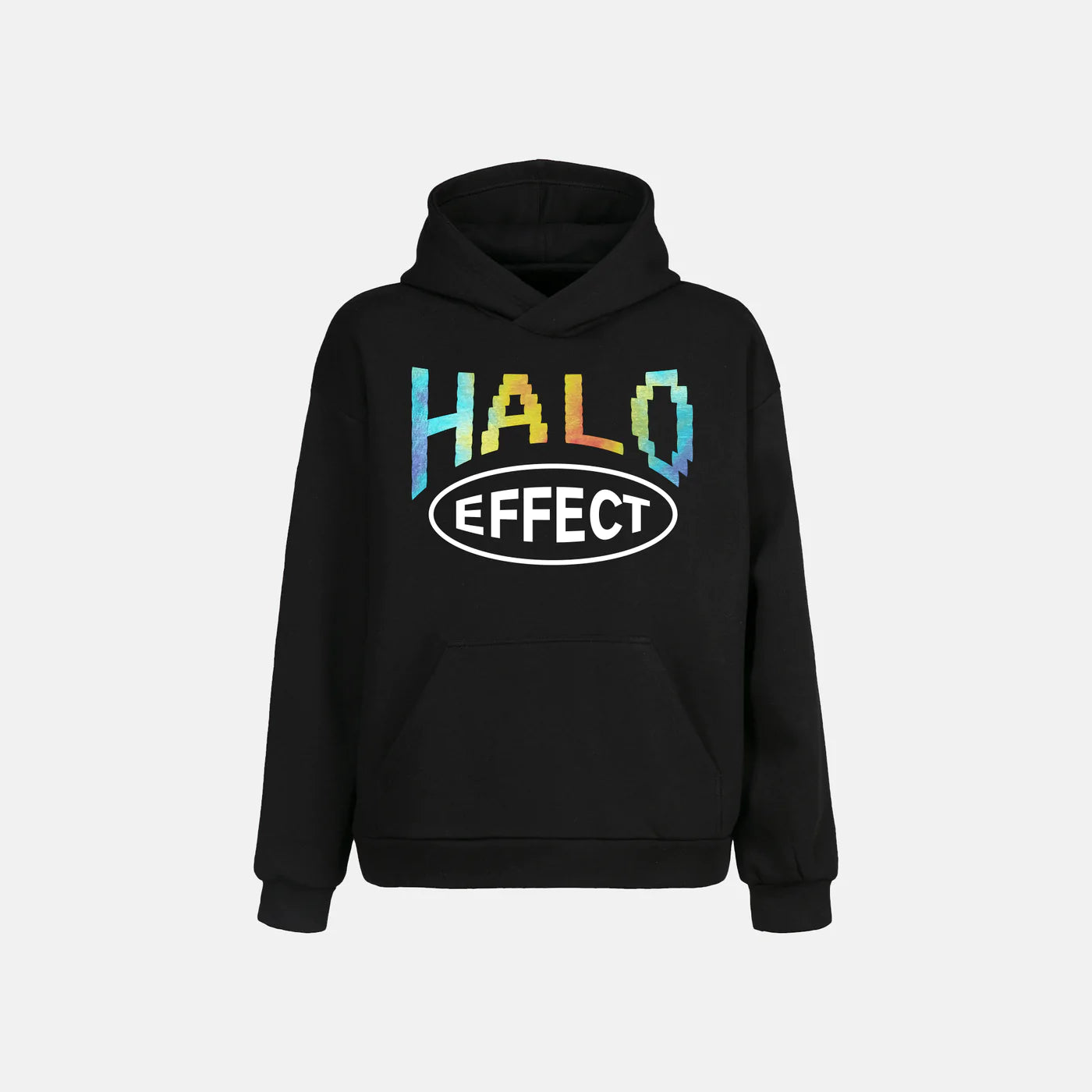 Halo Effect Unisex Heatmap Reflective Black Hoodie