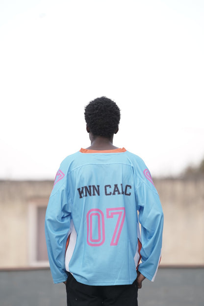 Teal Ice Jersey by KNN Calcutta