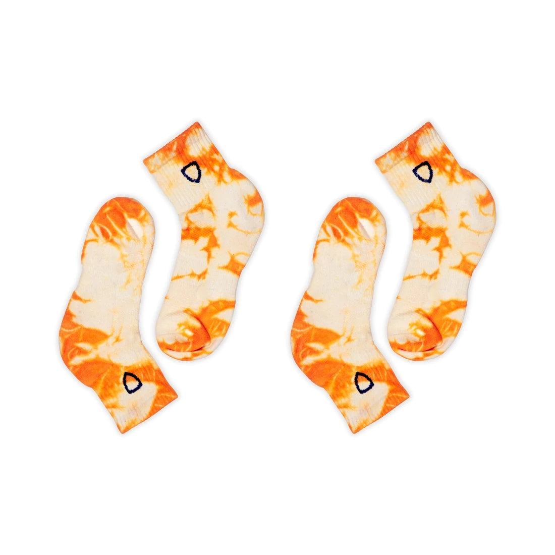 Helios Styocks Tie & Dye Ankle Length Cushion Socks - Yellow