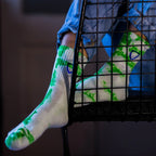 Helios Styocks Tie & Dye Ankle Length Cushion Socks - Green