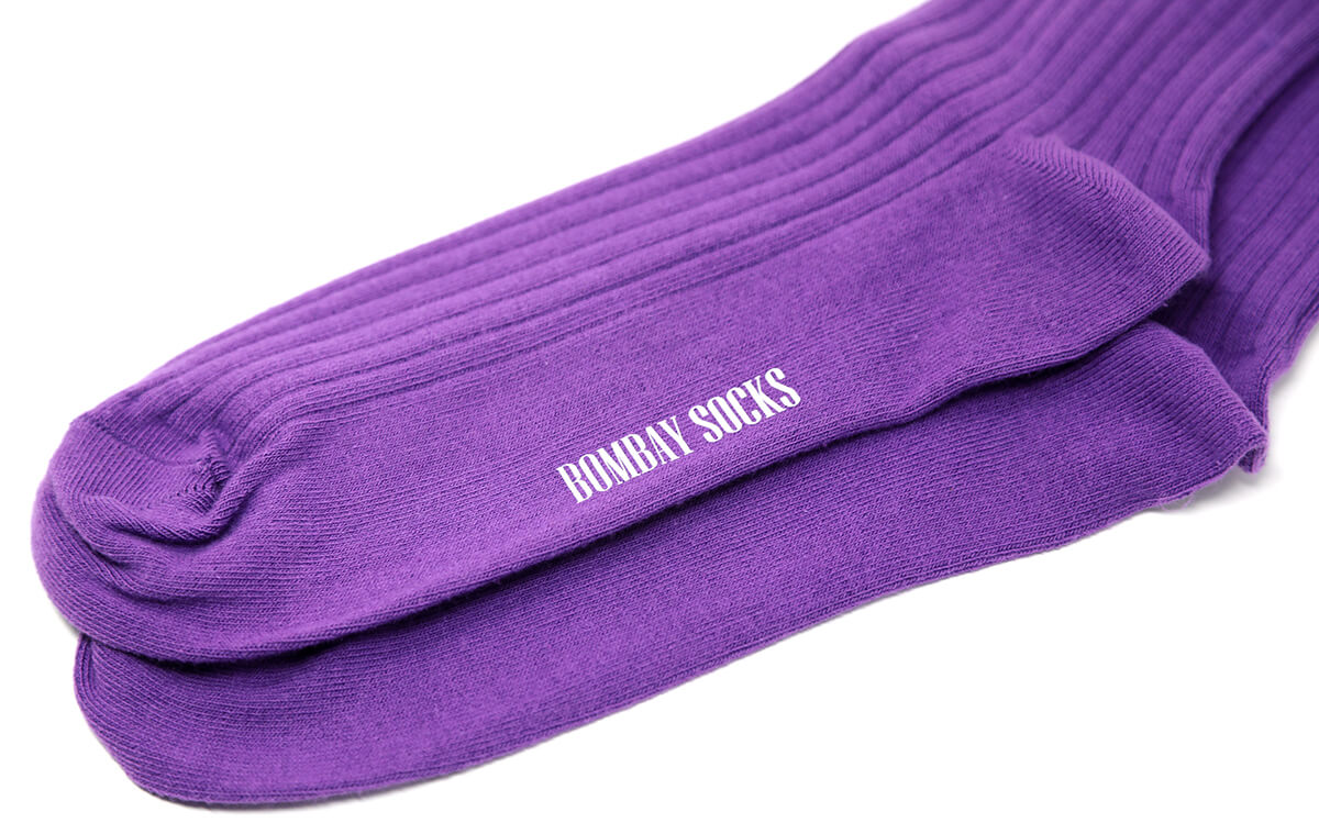 Bombay Sock Company Deep Purple Socks